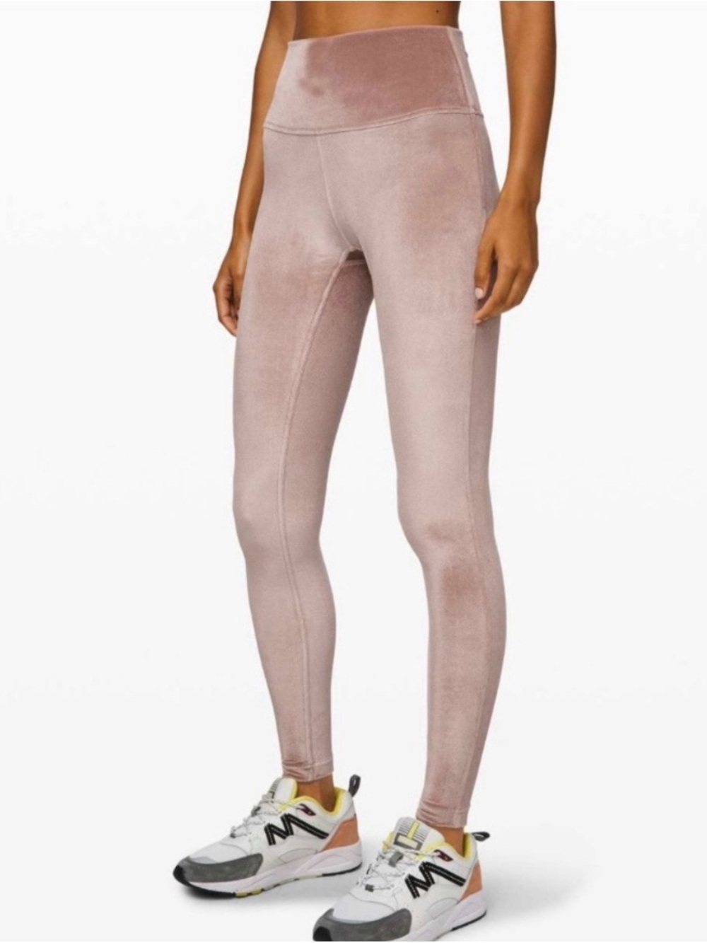 Lululemon Velvet Leggings - Dusty Pink